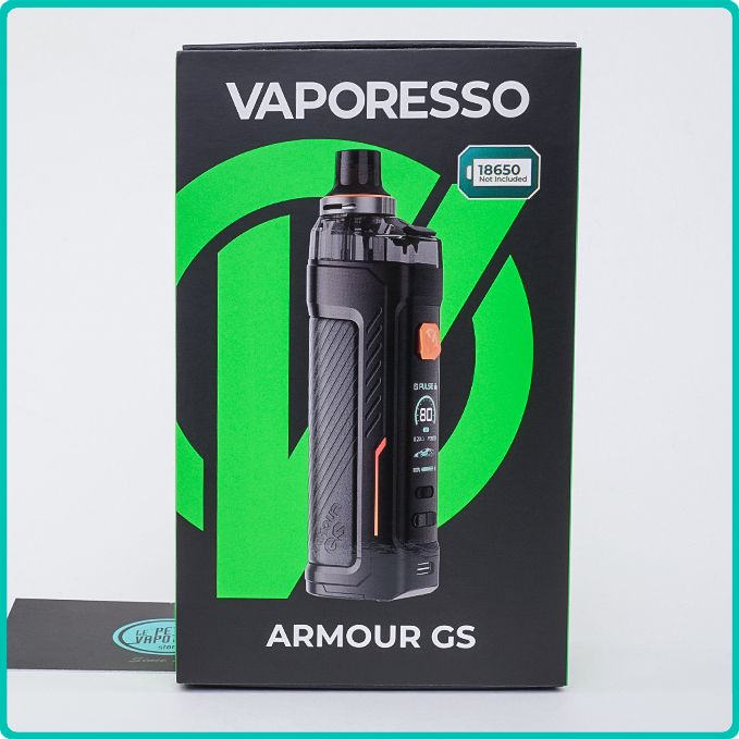 Packaging du Pod Armour GS Vaporesso